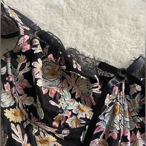 Victoria Secret Floral Bustier